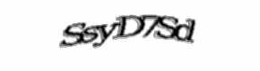 Security check image, please type the characters shown