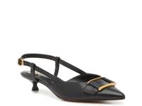 Jhenta Slingback Pump BLACK LEATHER view