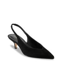 Women's Labela Slingback Pump BLACK SUEDE view