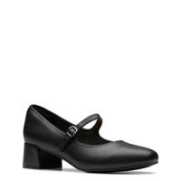 Women's Iridessa Rae Mary Jane Pump BLACK LEATHER view