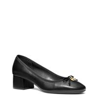 Women's Piper Flex Mid Pump BLACK LEATHER view