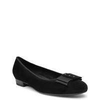 Women's Bijou Ballet Flat BLACK SUEDE view