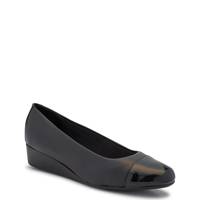 Women's Gracey Wedge Pump BLACK WIDE view