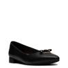Women's Natalyn Trim Wide Width Pump BLACK LEATHER view