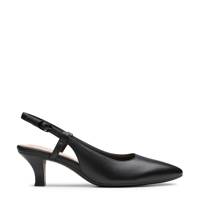 Women's Kelpley Lane Wide Width Slingback Pump BLACK LEATHER view