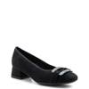 Women's Gentian Wide Width Pump BLACK view