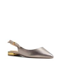 Ted Baker Jane Bow Flat Brown Leather view