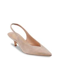 Women's Labela Slingback Pump Nude Suede view