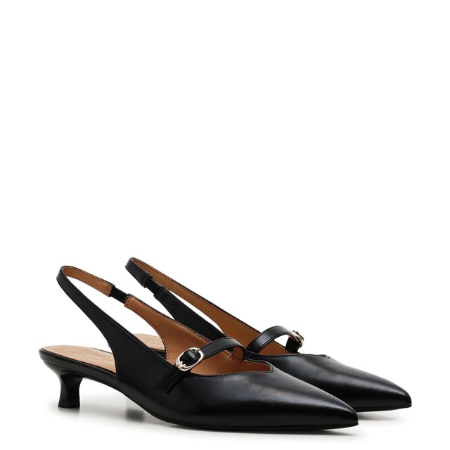 Naturalizer Women's Grayson Wide Width Sling Back Kitten Heel