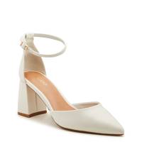 Jan Pump WHITE LEATHER view