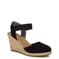Banner Espadrille Wedge Sandal Black view