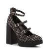 Rezzie Mary Jane Platform Pump TWEED BLACK view