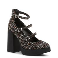 Rezzie Mary Jane Platform Pump TWEED BLACK view