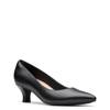 Women's Kepley Vine Kitten Pump BLACK LEATHER view