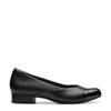 Womens' Juliet Rose Slip On BLACK LEATHER view