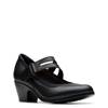 Women's Emily2 Janna Mary Jane Pump BLACK LEATHER view