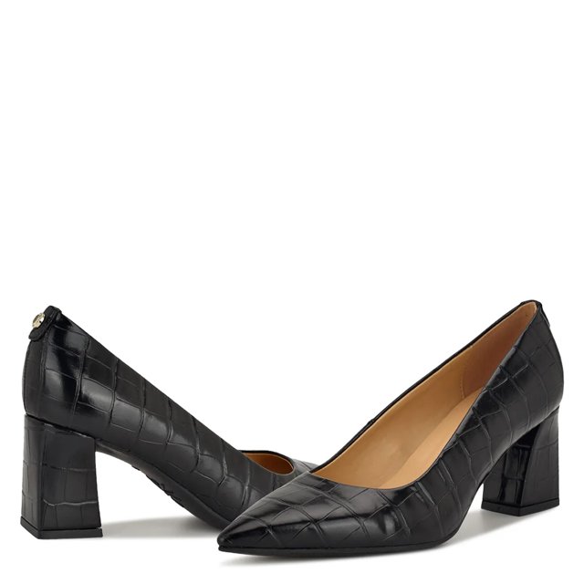 (取寄) ナインウエスト レディース 9X9 Nine West women Kalore 9X9 Black Suede Nine West Women's Kalore Pump | The Shoe Co.