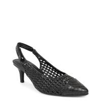 Women's Levi Weave Slingback Pump BLACK view