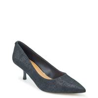 Women's Calibra Pump Leather BLACK LEATHER view