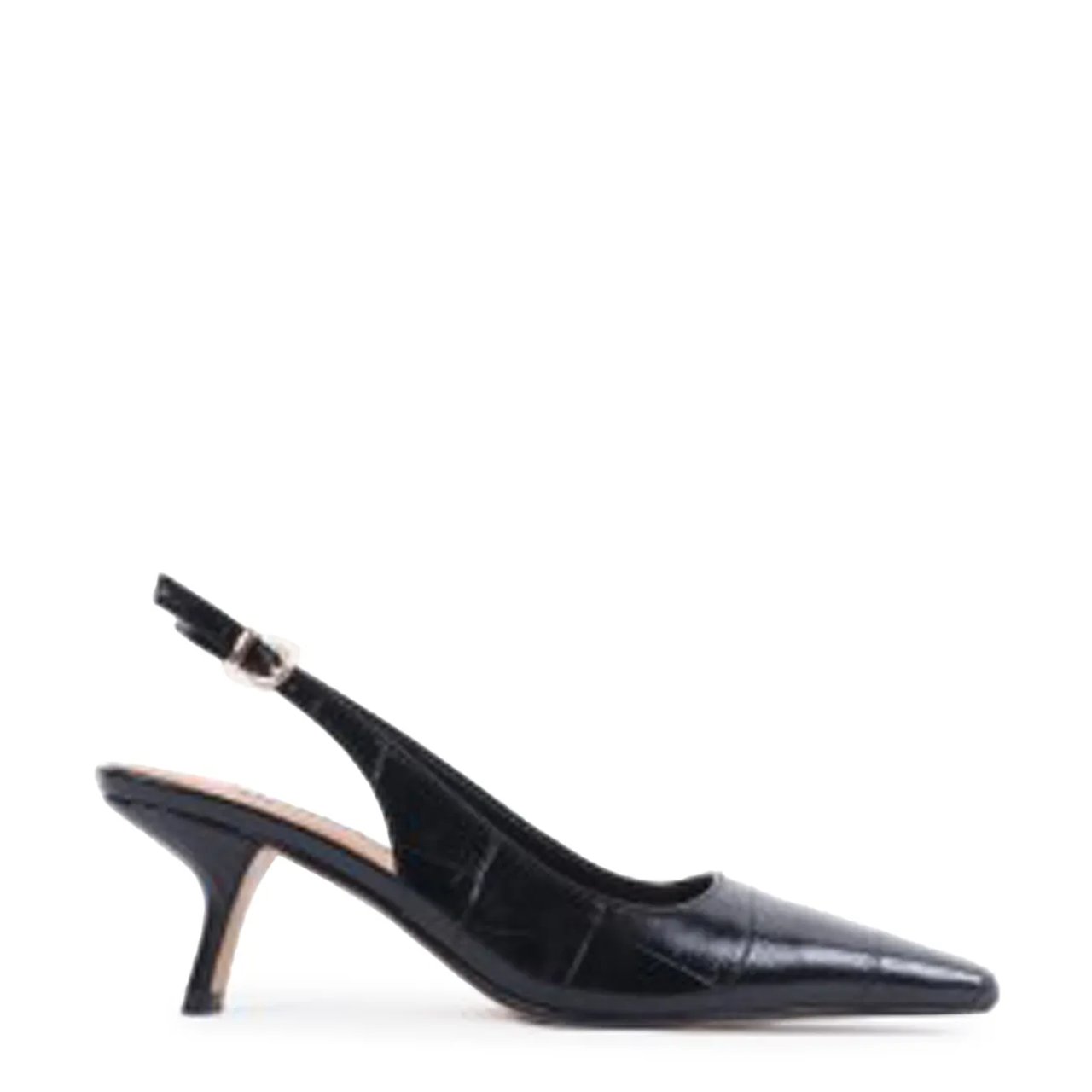 Women's Charming Sling Back Kitten Heel 