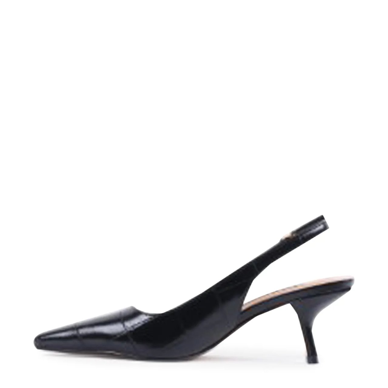 Women's Charming Sling Back Kitten Heel 