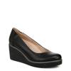 Women's About Time Wide Width Wedge Pump BLACK WIDE view