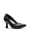 Women's Kataleyna West Wide Width Pump  BLACK LEATHER view