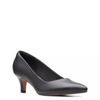 Women's Linvale Jerica Pump BLACK LEATHER WIDE view