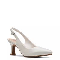 Kataleyna Step Slingback Wide Width Pump OFF WHITE LEATHER view