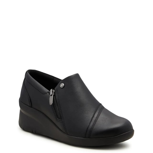 Women's Sutton Zip Wide Width Wedge Slip-on