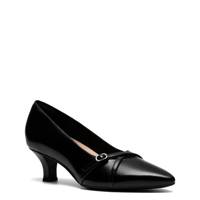 Women;s Kepley Star High Heels BLACK LEATHER 0 view