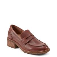 Women's Lindy Loafer BROWN LEATHER  view