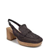 Women's Santina Slingback Heeled Sandal DARK BROWN view