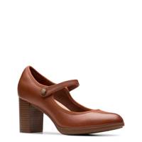 Womens' Bayla Lily Pump Wide TAN LEATHER view