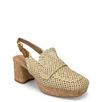 Women's Santina Slingback Heeled Sandal NATURAL view