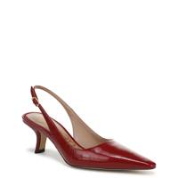 Women's Bianka Sling Pump DEEP SCARLET LEATHER view