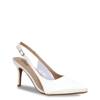 Women's Jordi Slingback Pump IVORY SATIN view