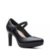 Women's Ambyr Shine Mary Jane Pump Black Leather view
