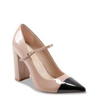 Women's Anellie Mary Jane Pump DARK NUDE9/BLACK view
