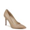 Women's Hazel Heeled Pump Leather SOFT BEIGE LEATHER view