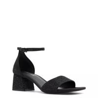 Vickii Mid Heeled Sandal Black view