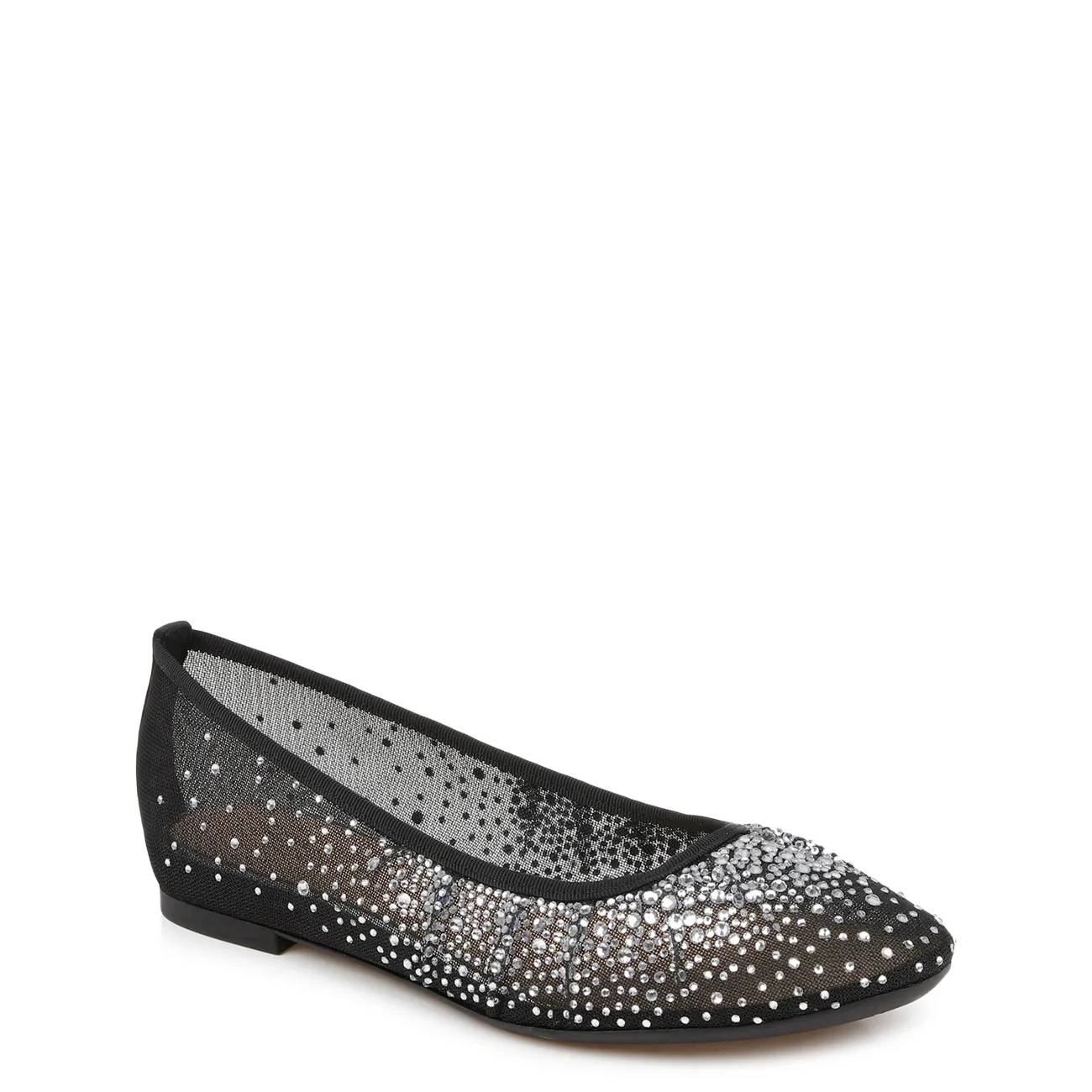 Jewel Badgley Mischka Women's Nuala Ballet Flat