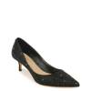 Women's Frenchie Pump BLACK SATIN view