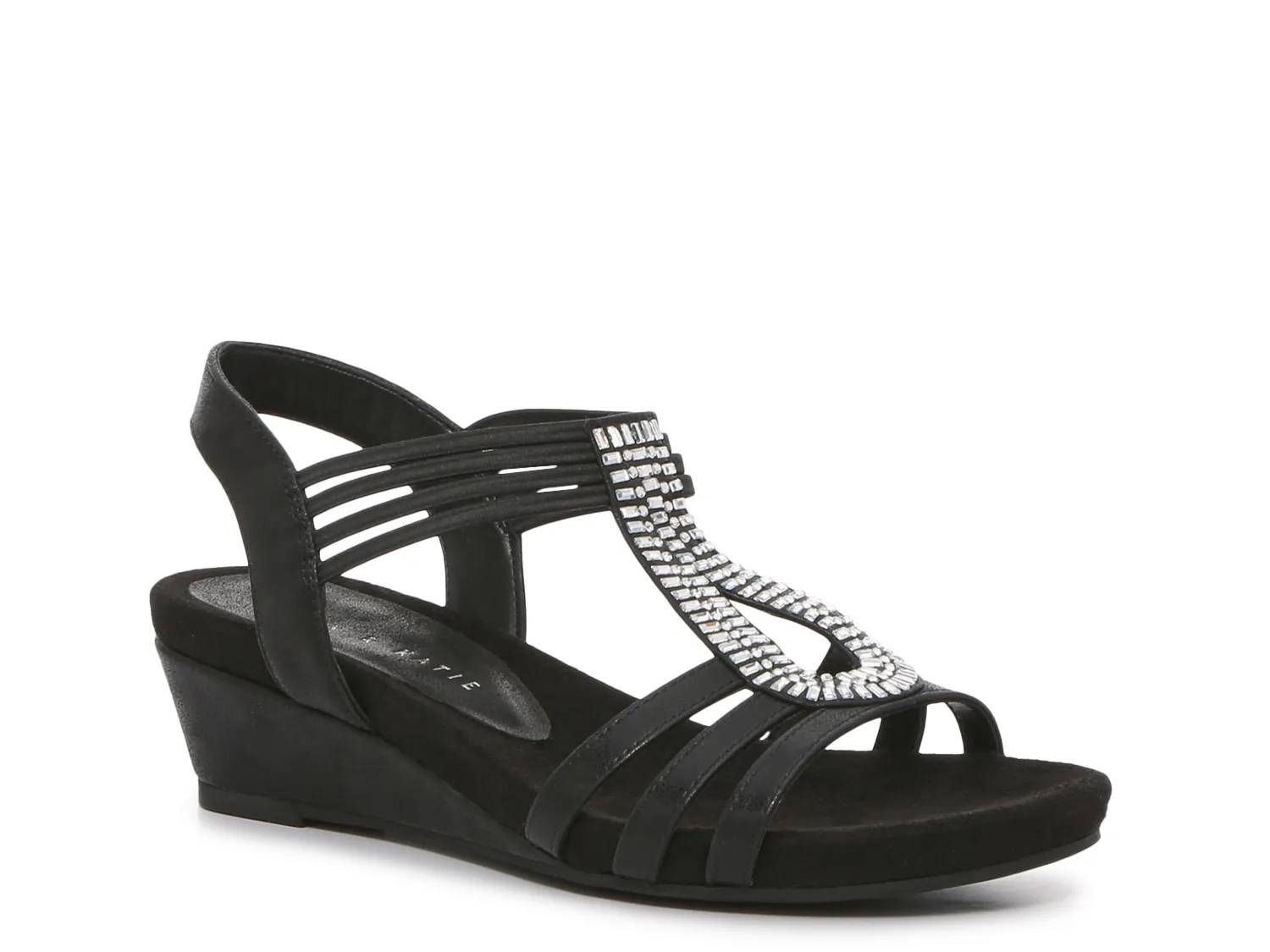 Kelly & Katie Valka Wide Width Wedge Sandal