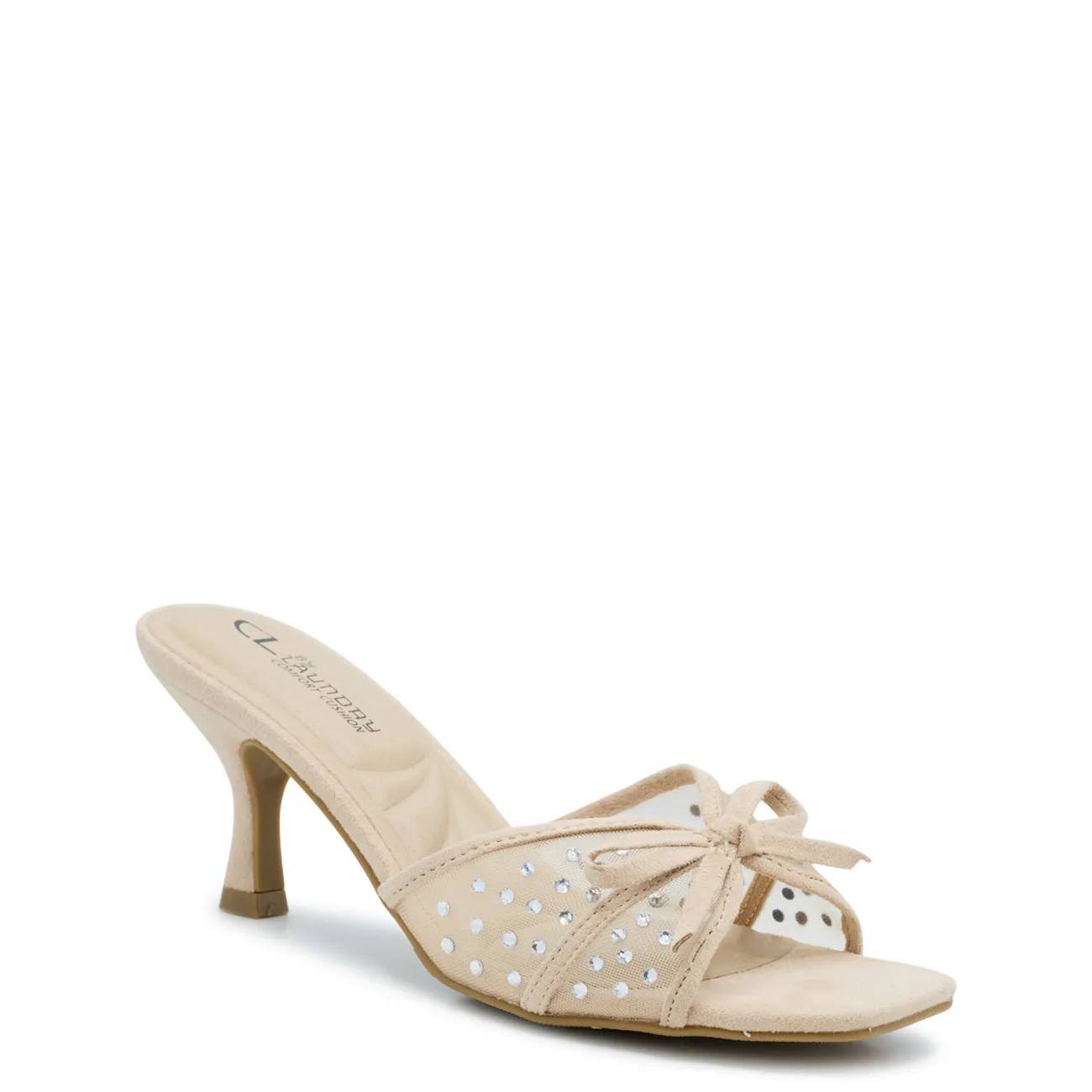 CL by Laundry Women's Jaelin Low Heel Mesh Sandal