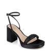 Women's Teddi Sandal BLACK view
