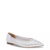 Bella Ballet Flat RHINESTONE SILVER view