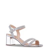 Briar Heeled Sandal SILVER view