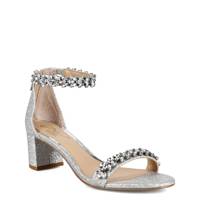 Women's Bronwen Heeled Sandal SILVER GLITTER view