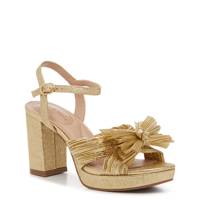 Heather Evening Sandal GOLD view